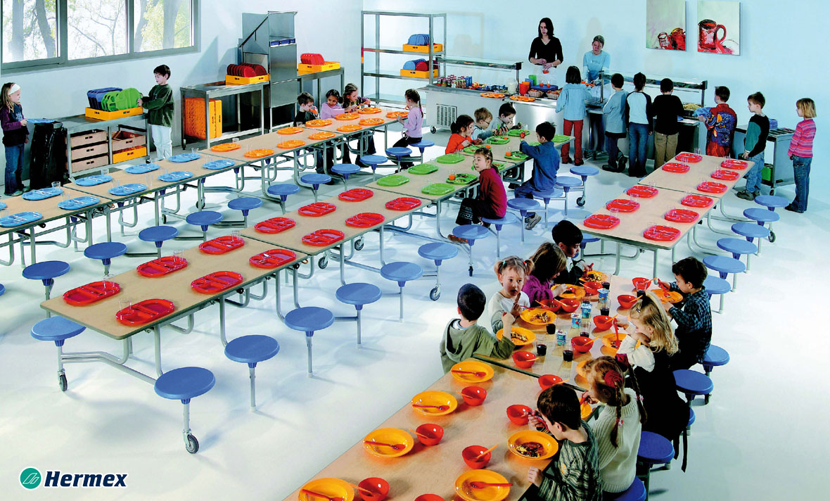 Comedores Escolares - Ambiente Desplegable